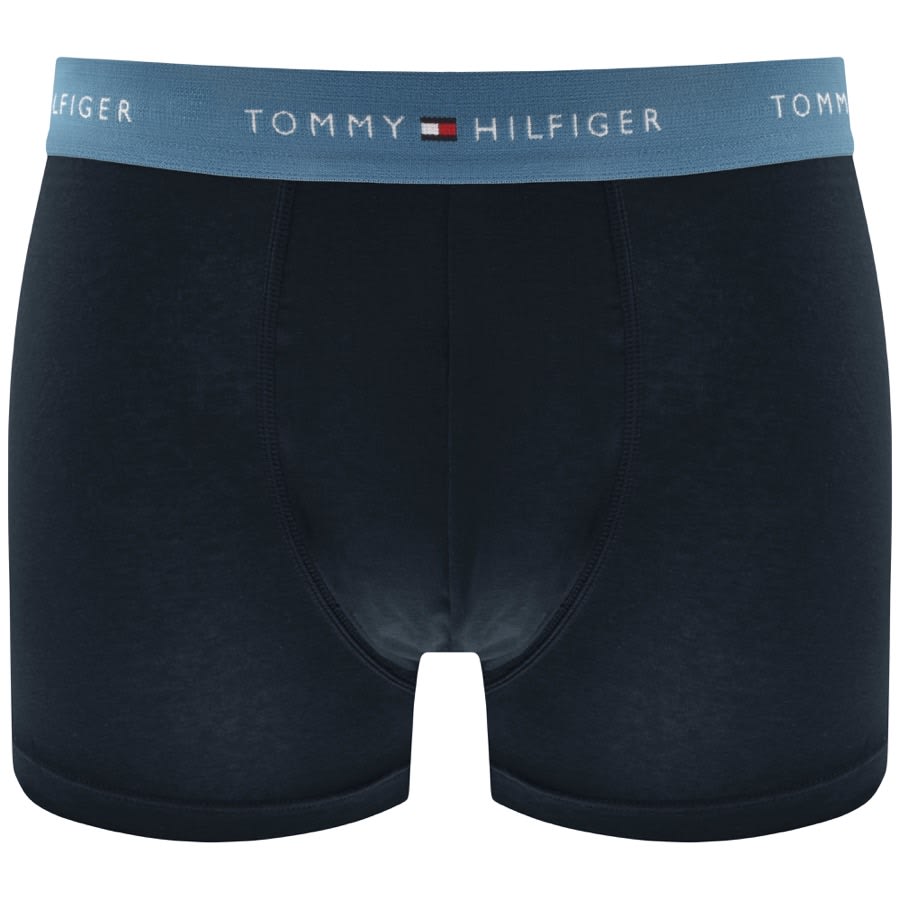 Image number 3 for Tommy Hilfiger Underwear 3 Pack Boxers Navy