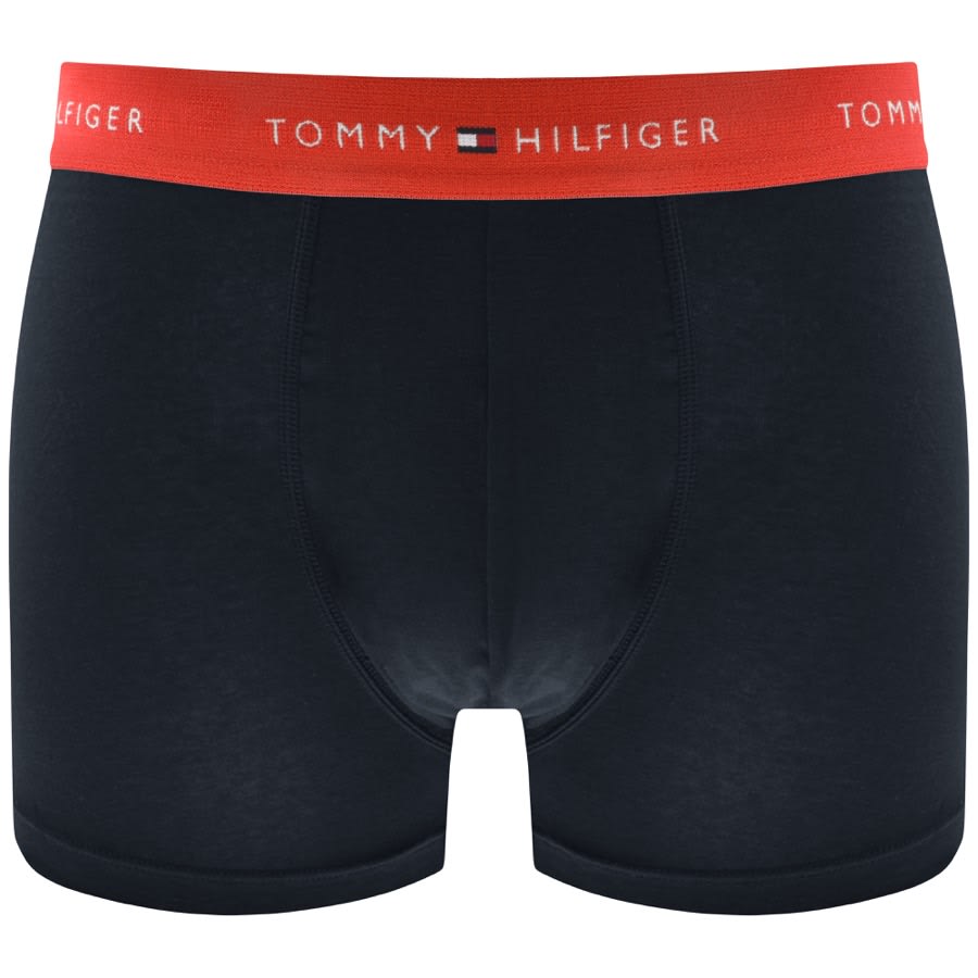 Image number 4 for Tommy Hilfiger Underwear 3 Pack Boxers Navy