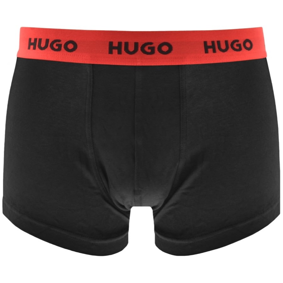 Image number 3 for HUGO Multi colour Triple Pack Trunks