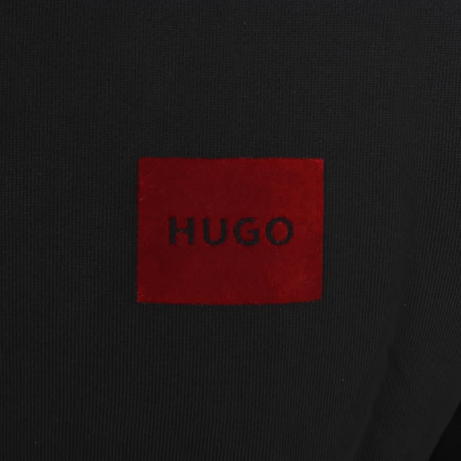 Image number 3 for HUGO Daple V Full Zip Hoodie Black