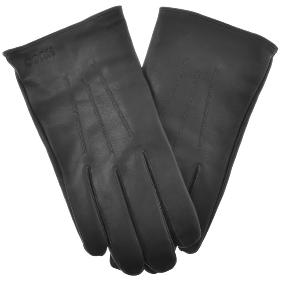 Image number 1 for HUGO Jaan Gloves Black