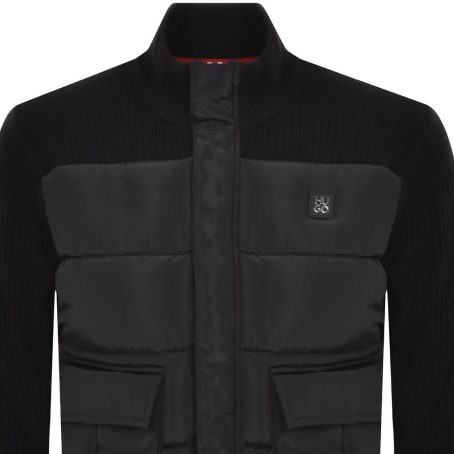 Image number 2 for HUGO Hybrid Sibro Jacket Black