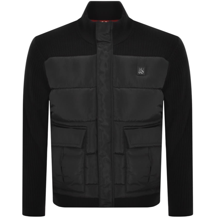 Image number 1 for HUGO Hybrid Sibro Jacket Black
