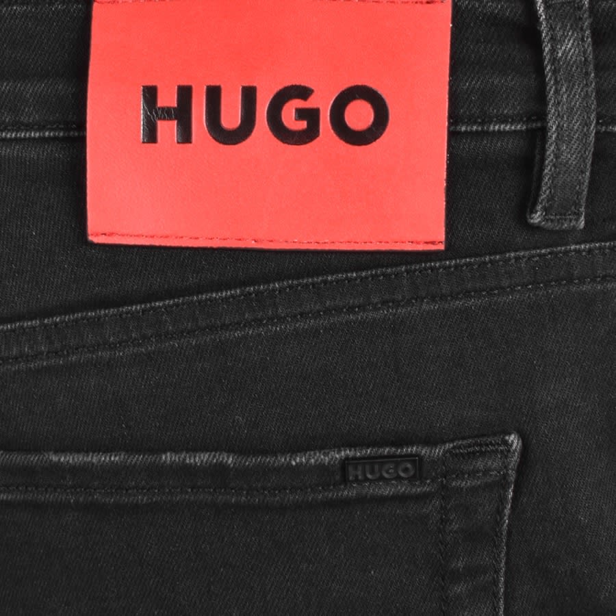 Image number 3 for HUGO 634 Tapered Fit Jeans Grey