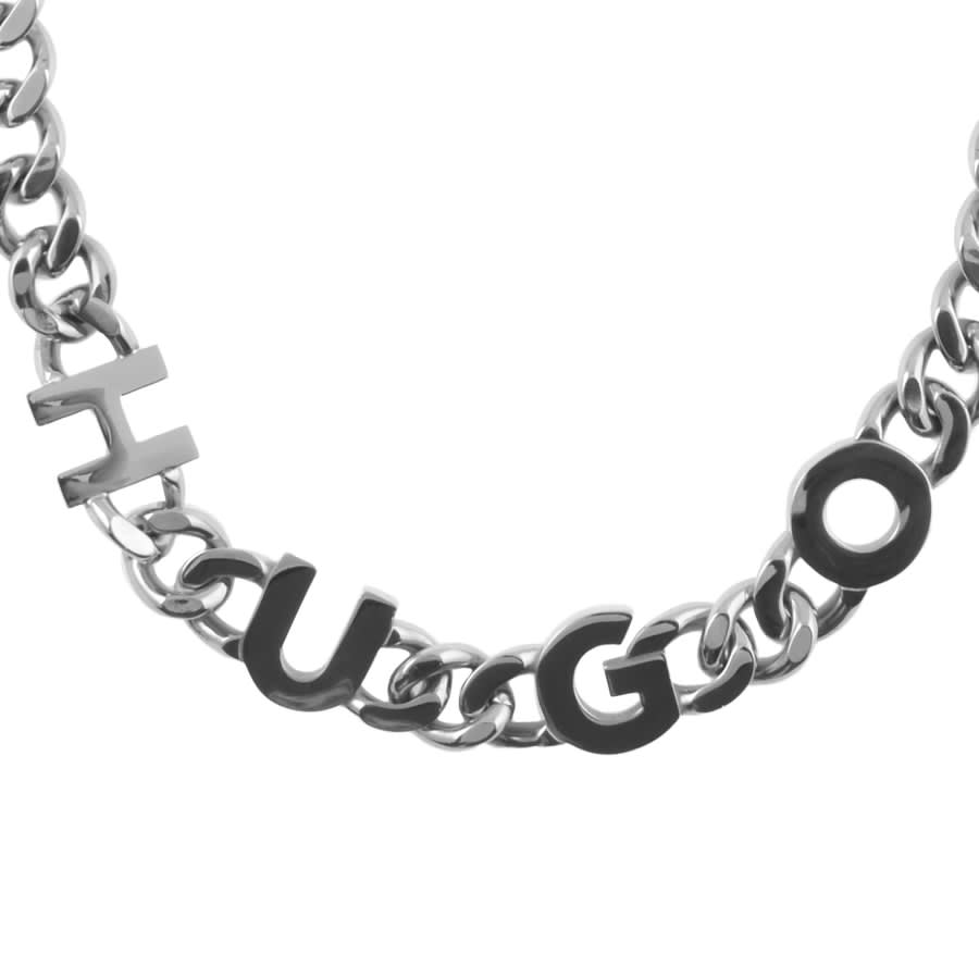 Image number 2 for HUGO Chain Necklace Silver
