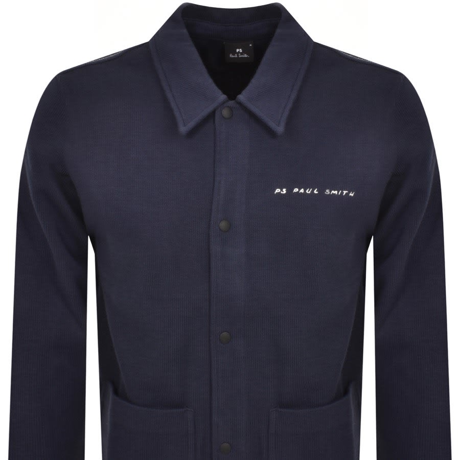 Image number 2 for Paul Smith Workwear Jacket Navy