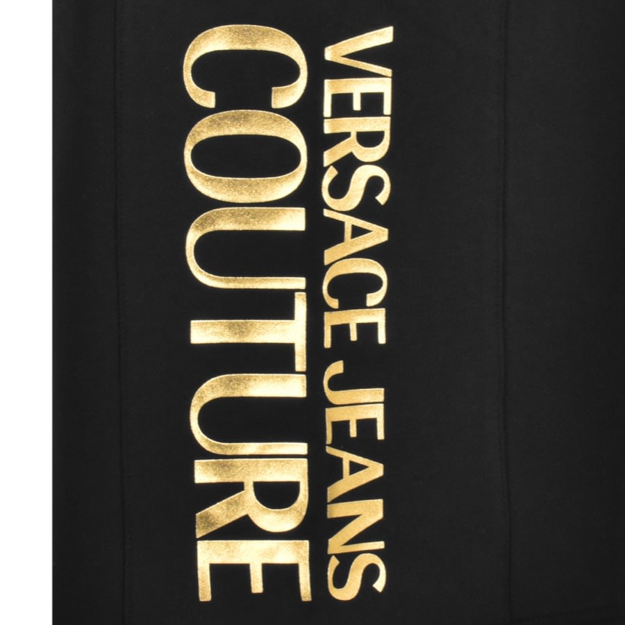 Image number 3 for Versace Jeans Couture Logo Shorts Black