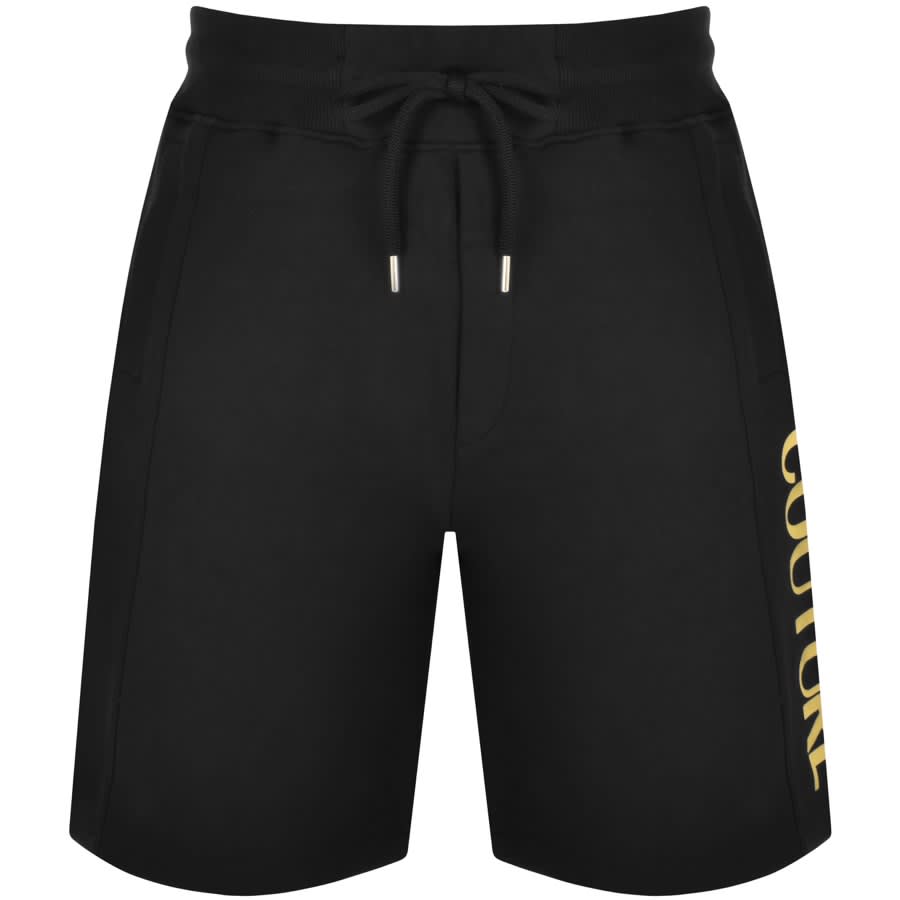 Image number 5 for Versace Jeans Couture Logo Shorts Black