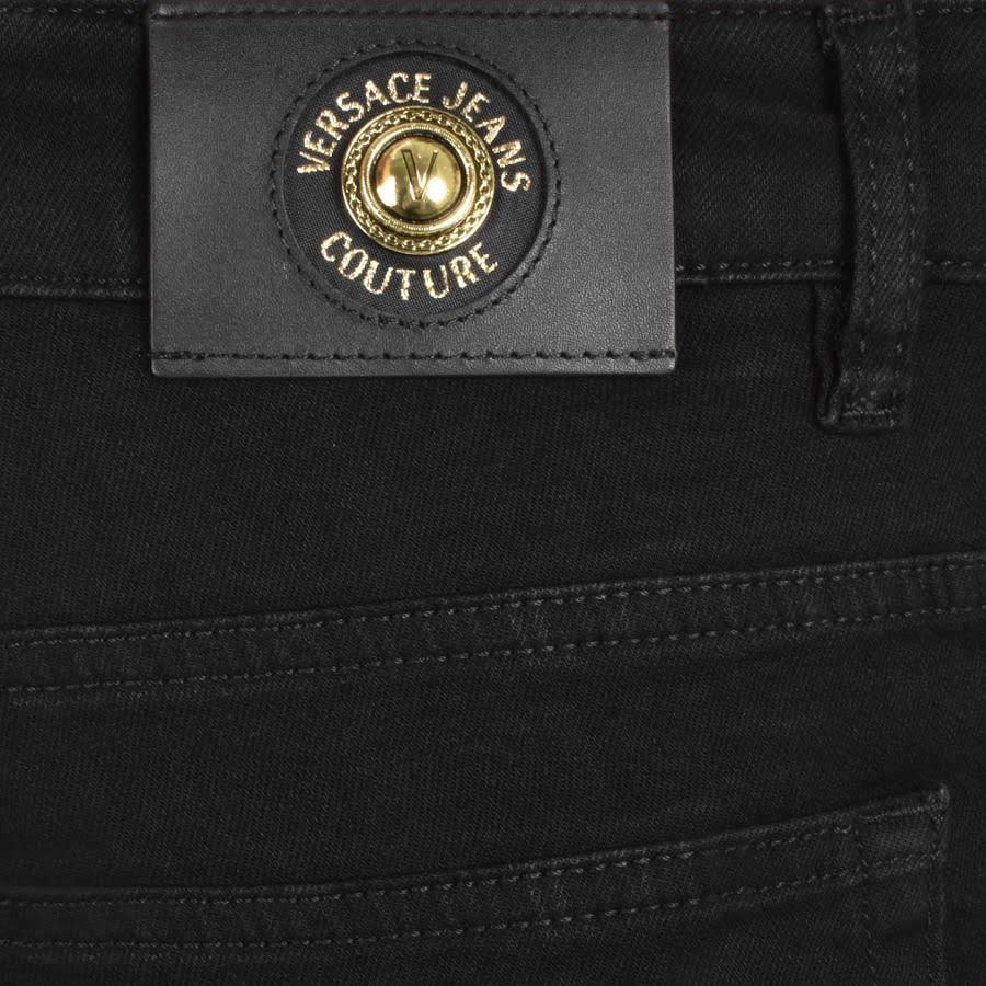 Image number 3 for Versace Jeans Couture Dundee Narrow Jeans Black