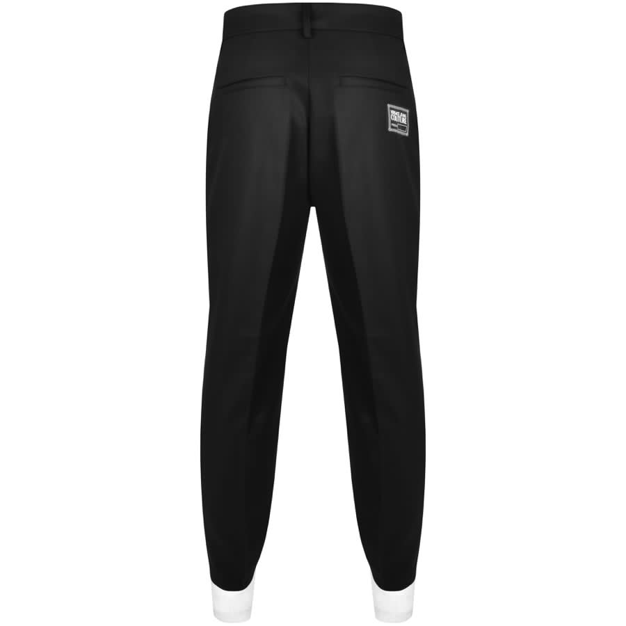 Image number 2 for Versace Jeans Couture Logo Trousers Black
