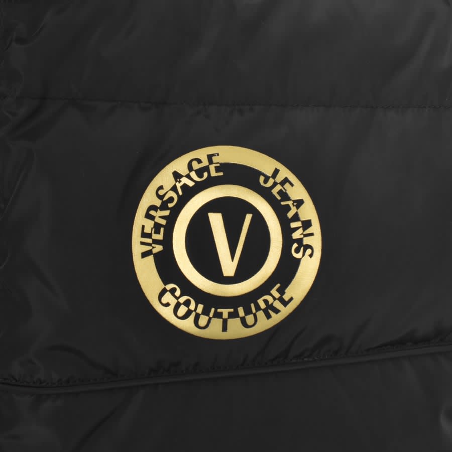 Image number 3 for Versace Jeans Couture Reversible Gilet Black