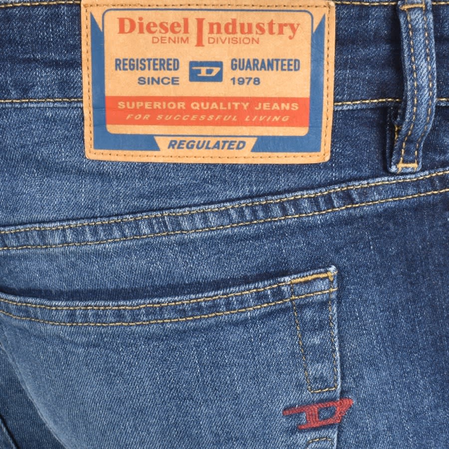 Image number 3 for Diesel 1979 Sleenker Denim Jeans Blue