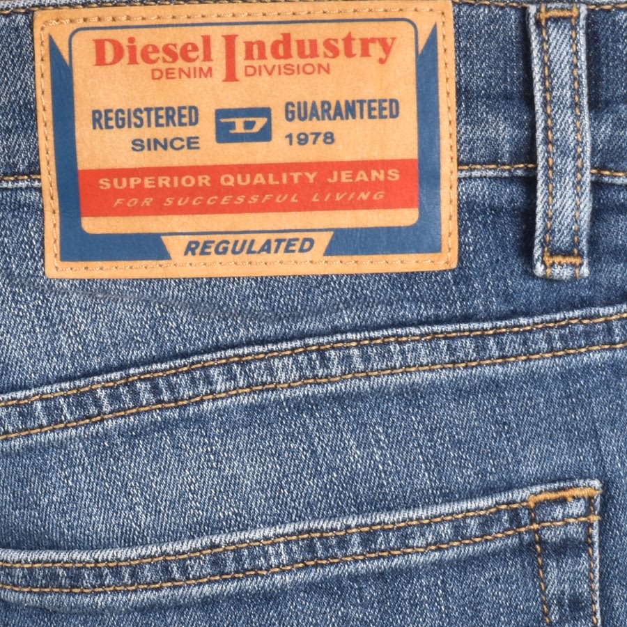 Image number 3 for Diesel D Finitive Denim Regular Fit Jeans Blue