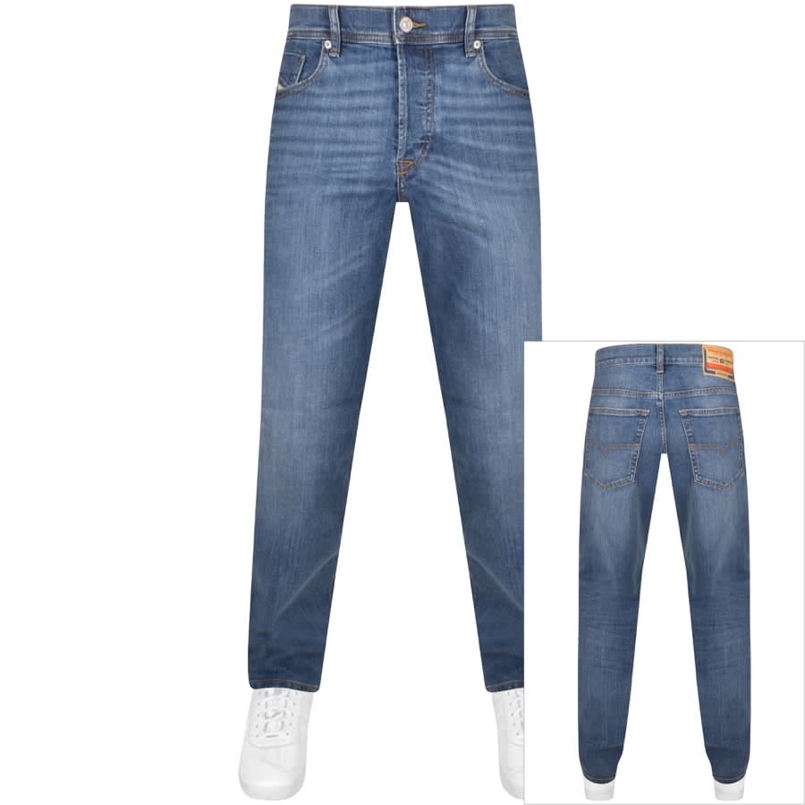 Image number 1 for Diesel D Finitive Denim Regular Fit Jeans Blue