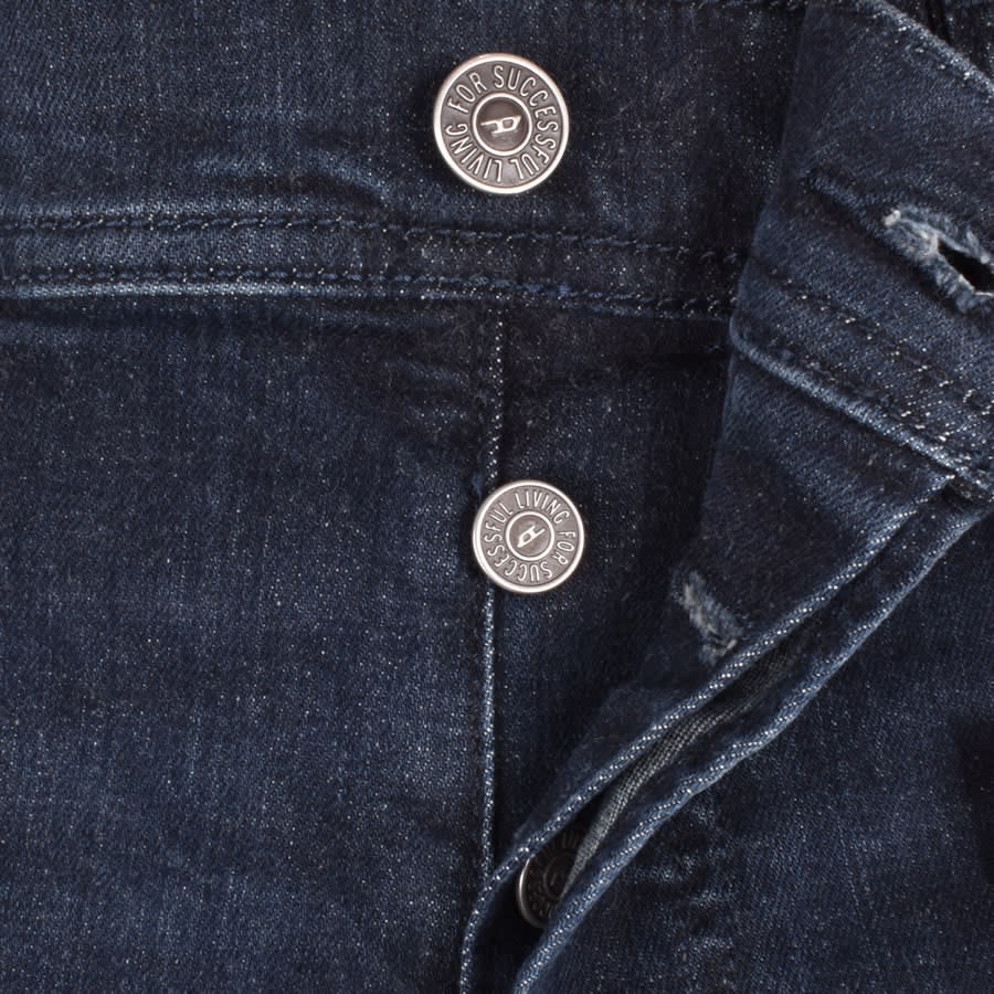 Image number 5 for Diesel D Finitive Denim Regular Fit Jeans Blue
