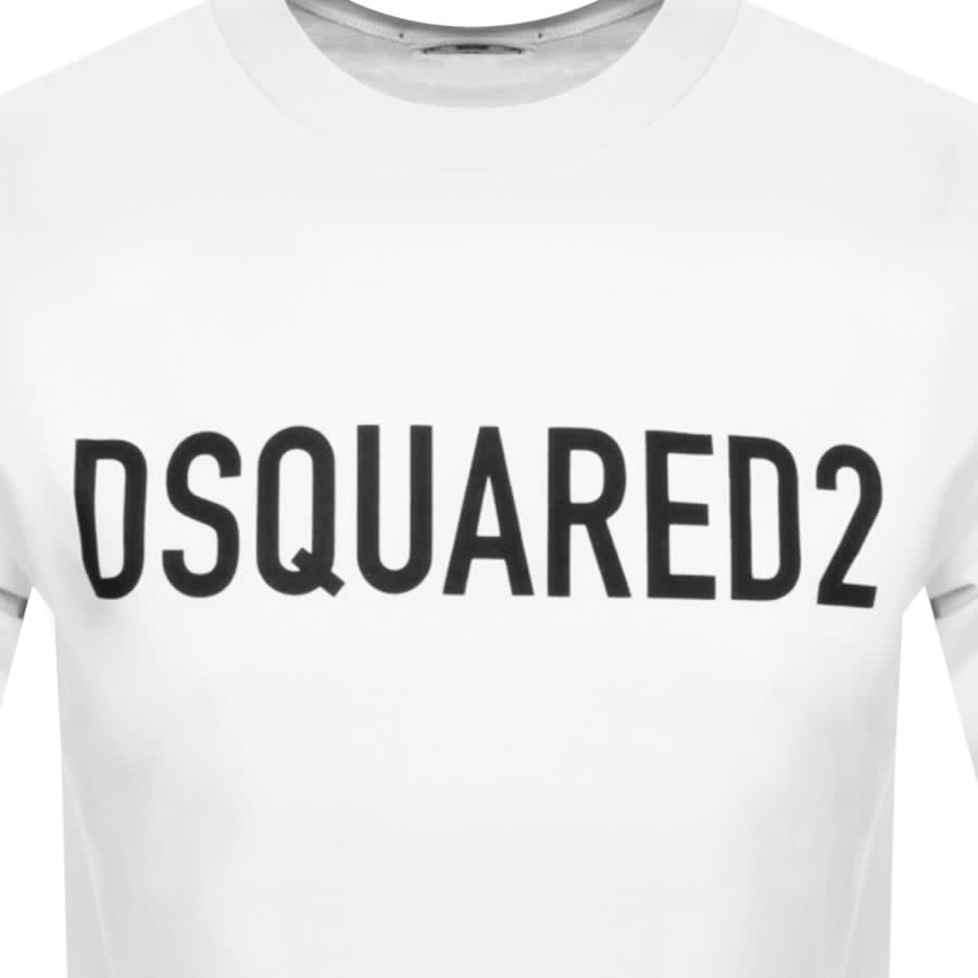 Image number 3 for DSQUARED2 Icon Logo Loose Fit T Shirt White