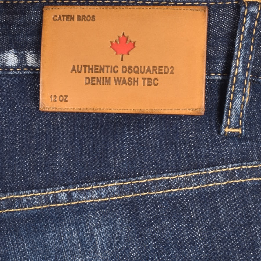 Image number 3 for DSQUARED2 Skater Slim Fit Jeans Blue