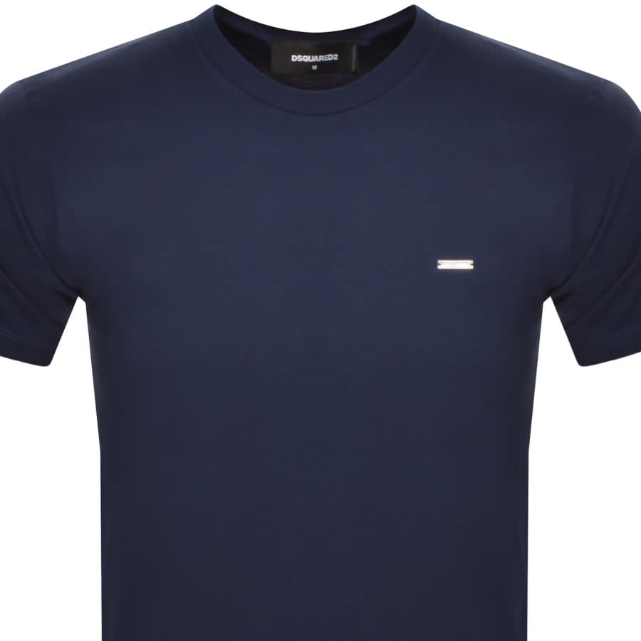 Image number 2 for DSQUARED2 Cool Fit T Shirt Navy