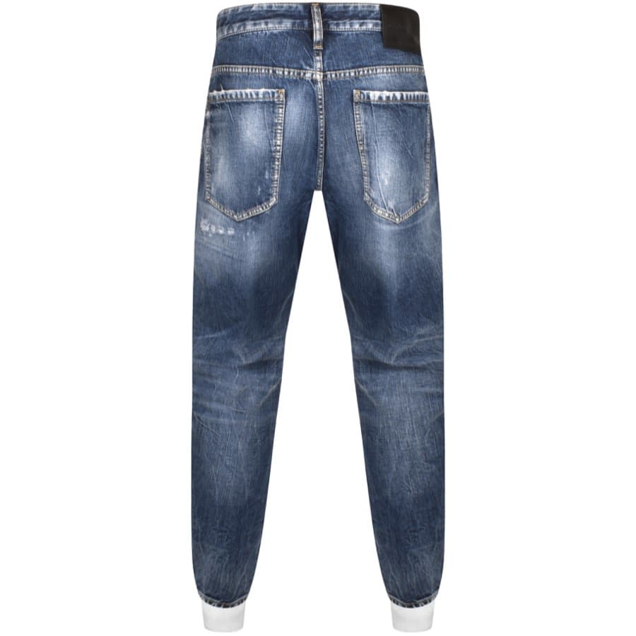 Image number 2 for DSQUARED2 Bro Regular Fit Jeans Blue