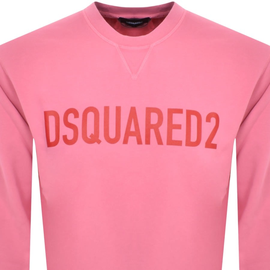 Image number 2 for DSQUARED2 Logo Sweatshirt Pink