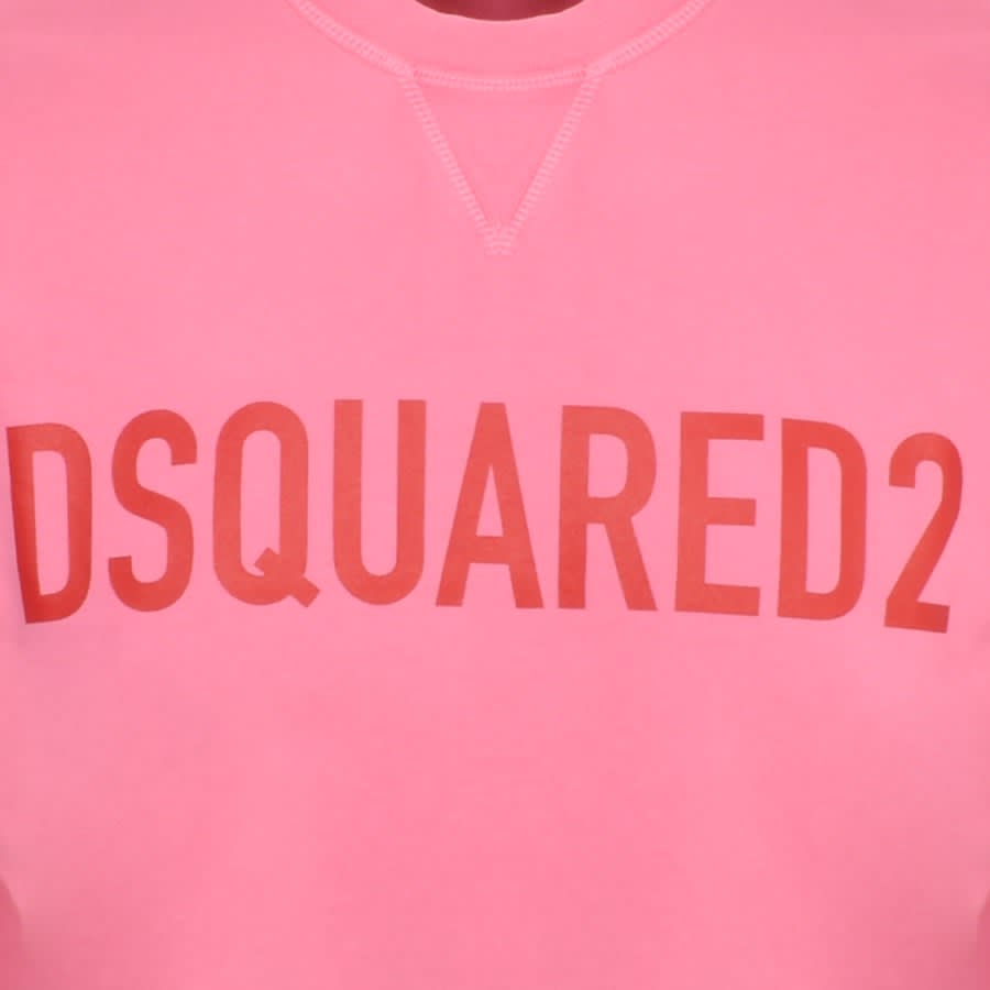 Image number 3 for DSQUARED2 Logo Sweatshirt Pink
