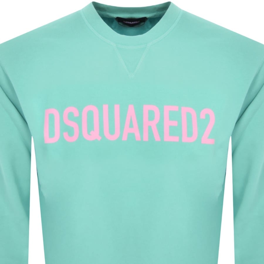 Image number 2 for DSQUARED2 Logo Sweatshirt Blue