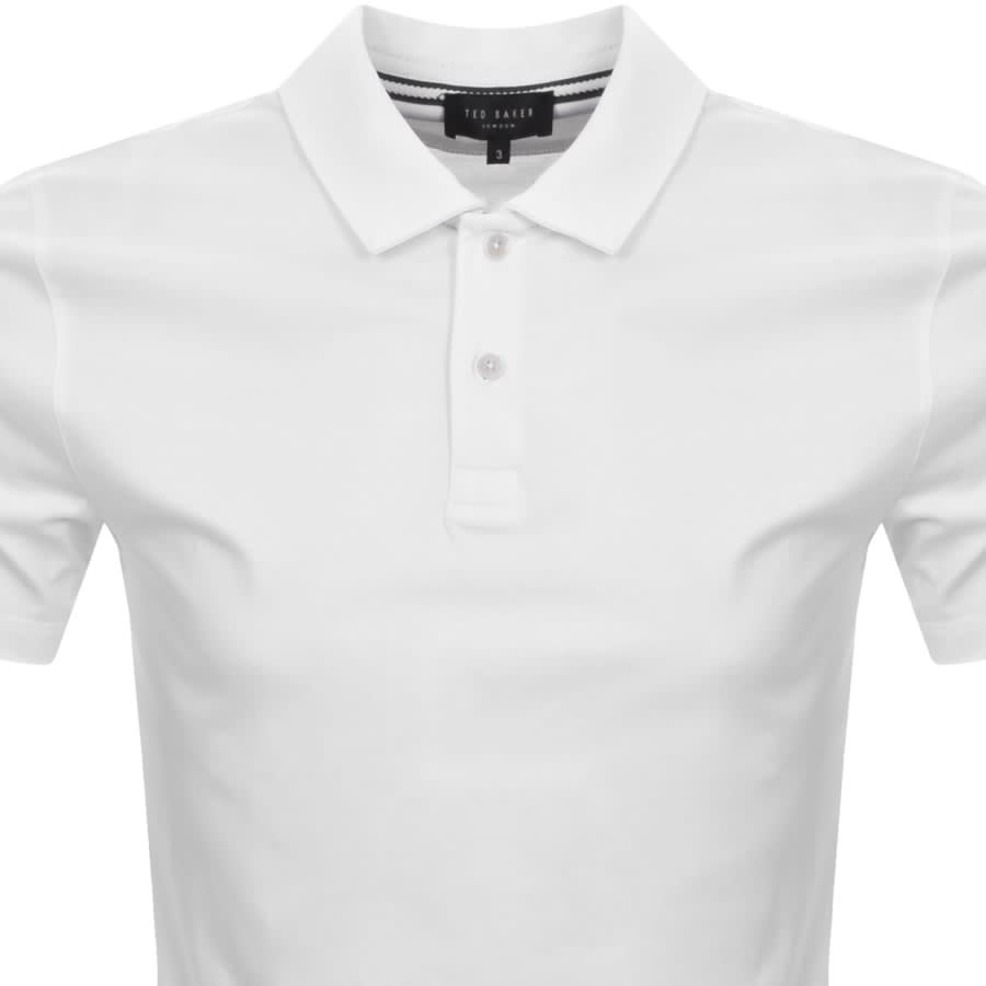 Image number 2 for Ted Baker Slim Fit Zeiter Polo T Shirt White