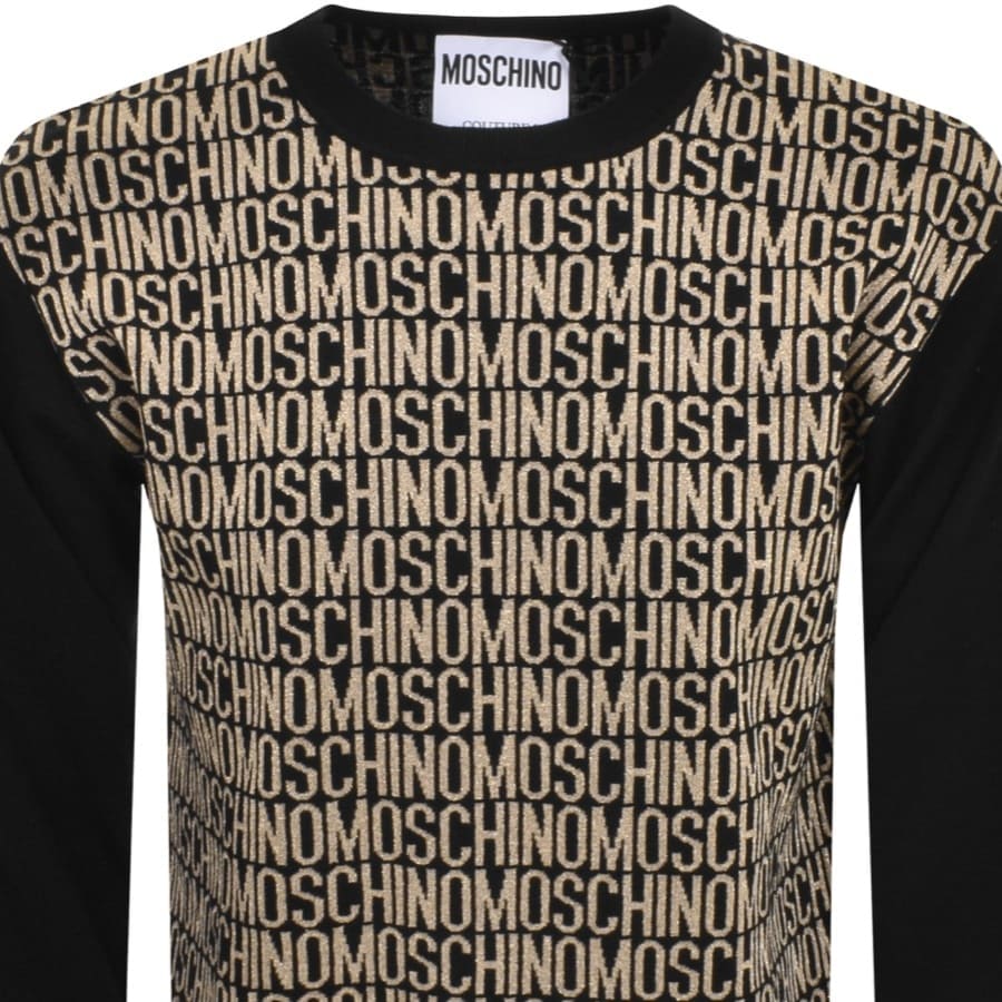 Image number 2 for Moschino Knit Jumper Black