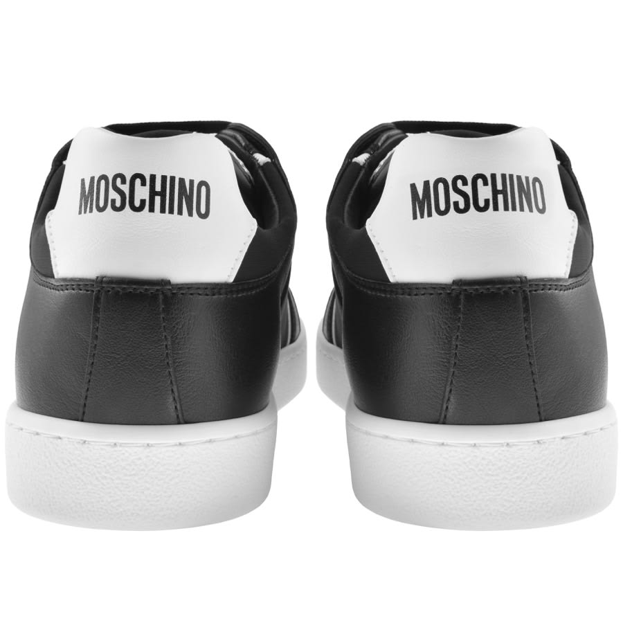 Image number 2 for Moschino LogoTrainers Black