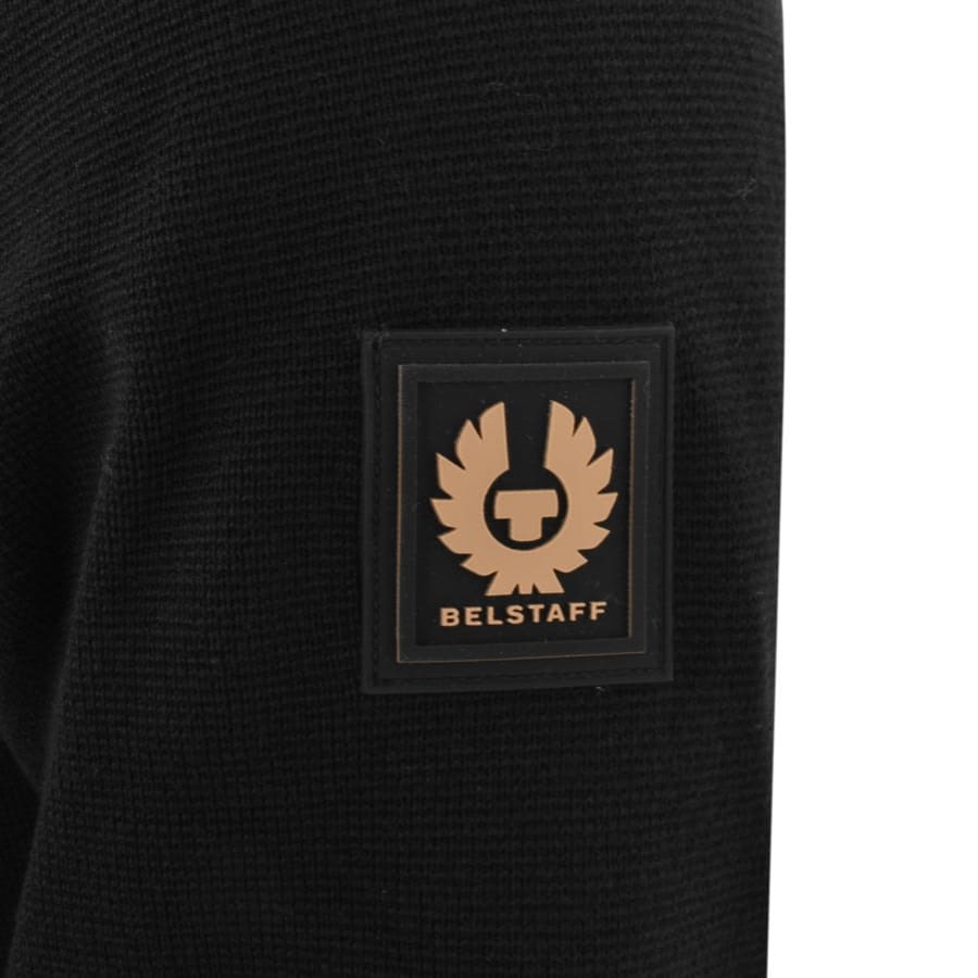 Image number 3 for Belstaff Venture Full Zip Cardigan Black