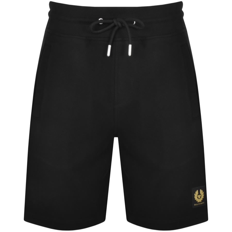 Image number 1 for Belstaff Sweat Jersey Shorts Black