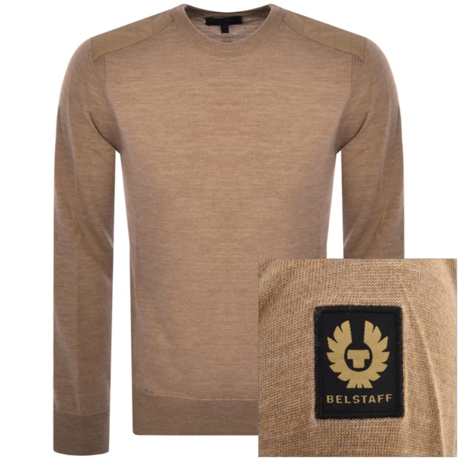 Belstaff Kerrigan Knit Jumper Brown