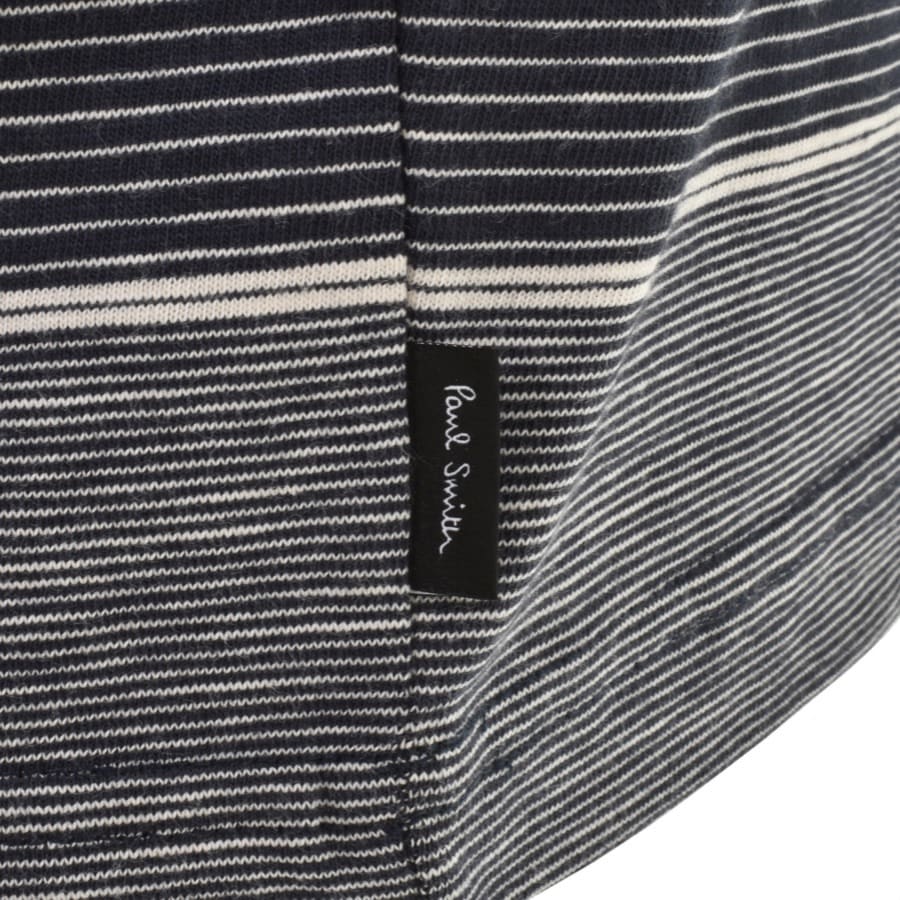 Image number 3 for Paul Smith Stripe T Shirt Navy