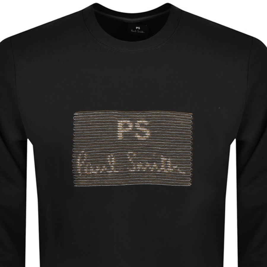 Image number 2 for Paul Smith Logo Sweatshirt Black