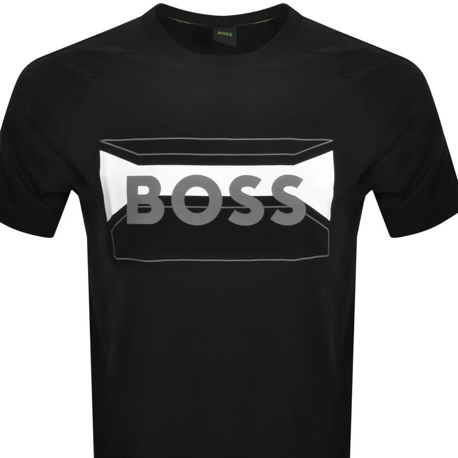 BOSS Tee 2 T Shirt Black | Mainline Menswear