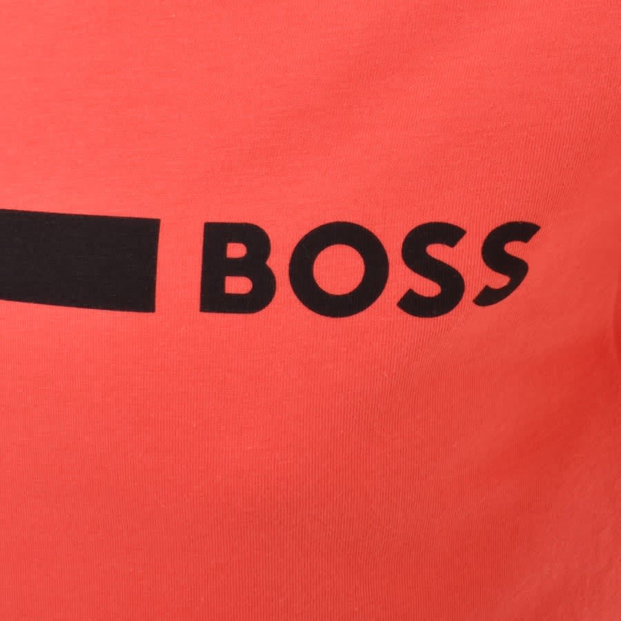 Image number 3 for BOSS Slim Fit T Shirt Red