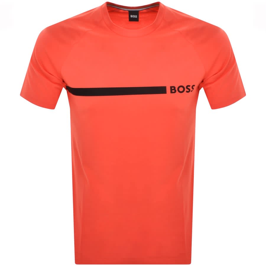 Image number 1 for BOSS Slim Fit T Shirt Red