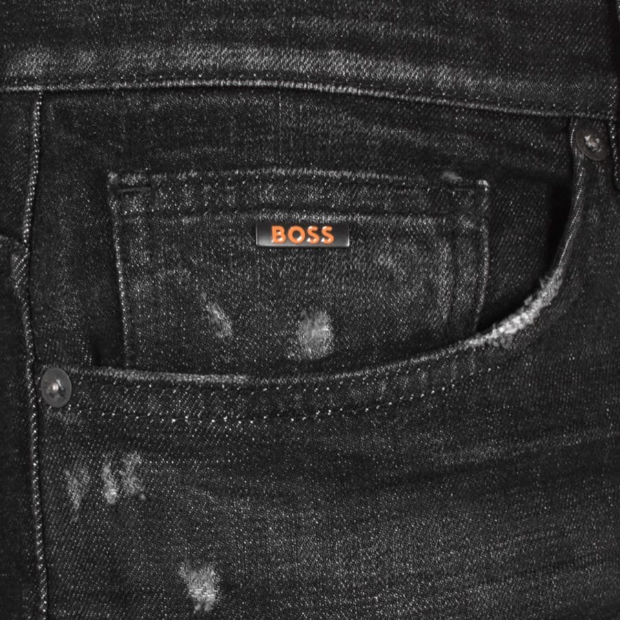 Image number 4 for BOSS Delaware Slim Fit Jeans Black