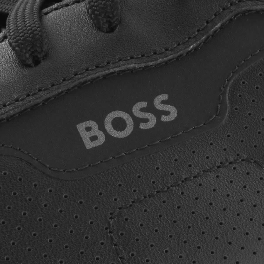Image number 4 for BOSS Zayn Lowp Trainers Black