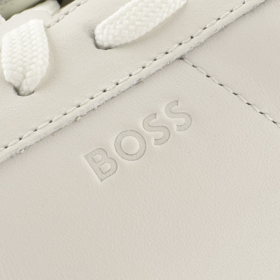 Boss rumba sale leather trainer