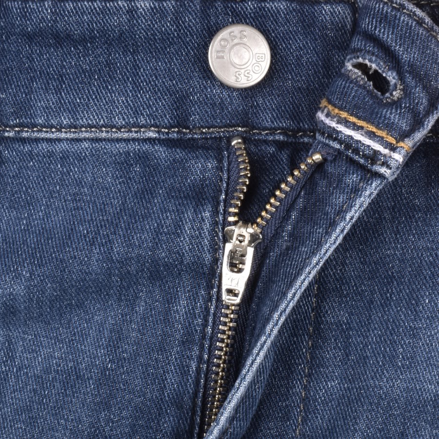 Image number 5 for BOSS Delaware Slim Fit Jeans Blue
