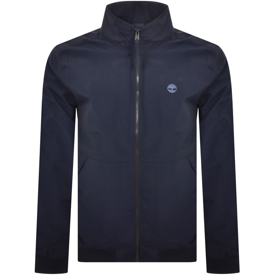 Image number 1 for Timberland Water Resistant Bomber Jacket Navy