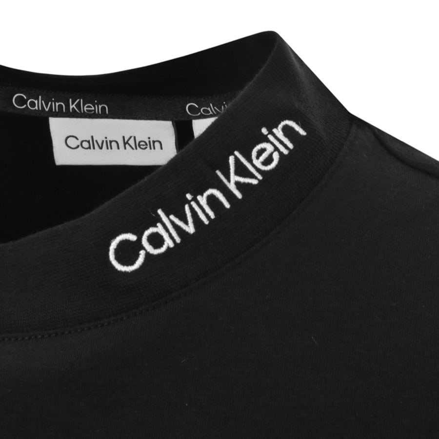 Calvin Klein Long Sleeve T Shirt Black Mainline Menswear