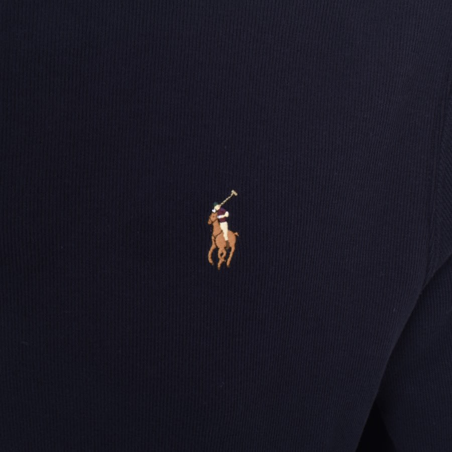 Image number 3 for Ralph Lauren Half Zip Sweatshirt Navy