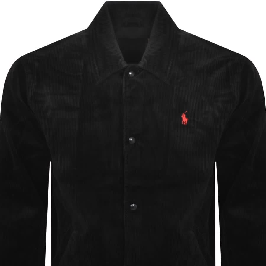 Image number 2 for Ralph Lauren Coachs Jacket Black