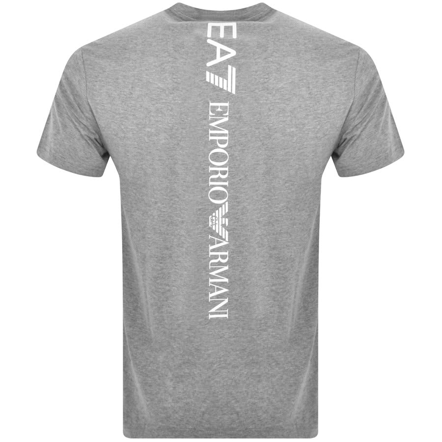 Image number 3 for EA7 Emporio Armani Logo T Shirt Grey