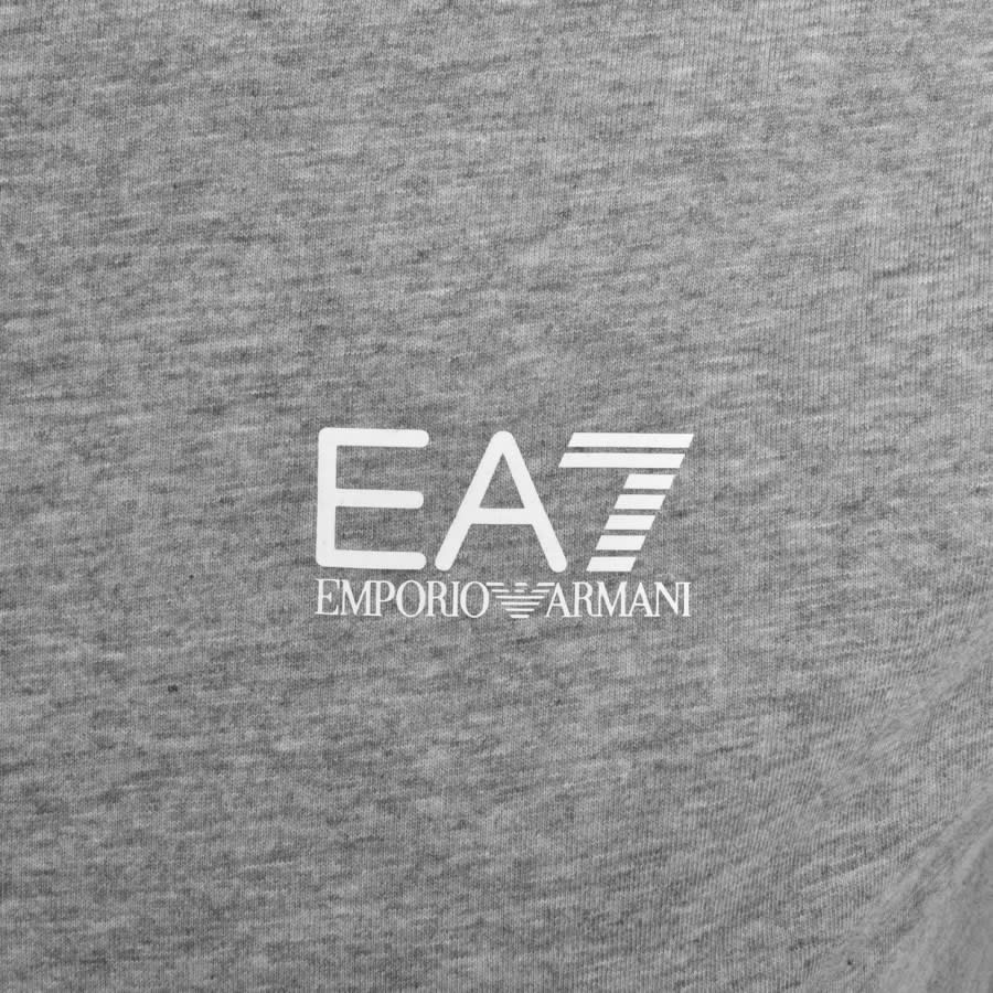 Image number 4 for EA7 Emporio Armani Logo T Shirt Grey