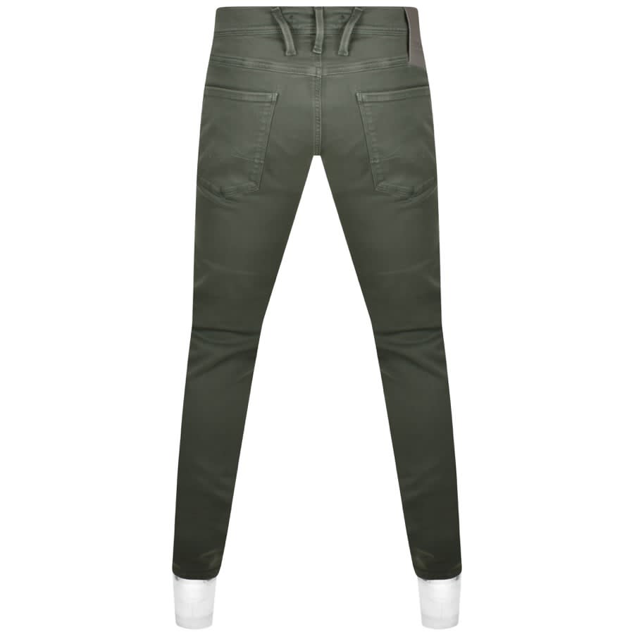 Image number 2 for Replay Anbass Hyperflex Jeans Khaki