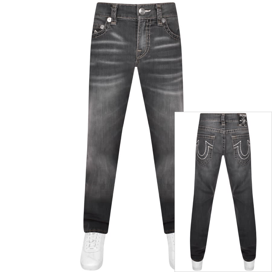 Image number 1 for True Religion Ricky Super Denim Jeans Black
