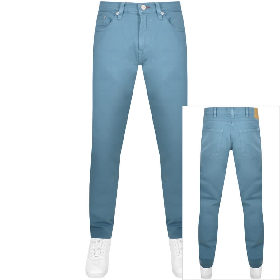 Image number 1 for Paul Smith Tapered Fit Jeans Blue